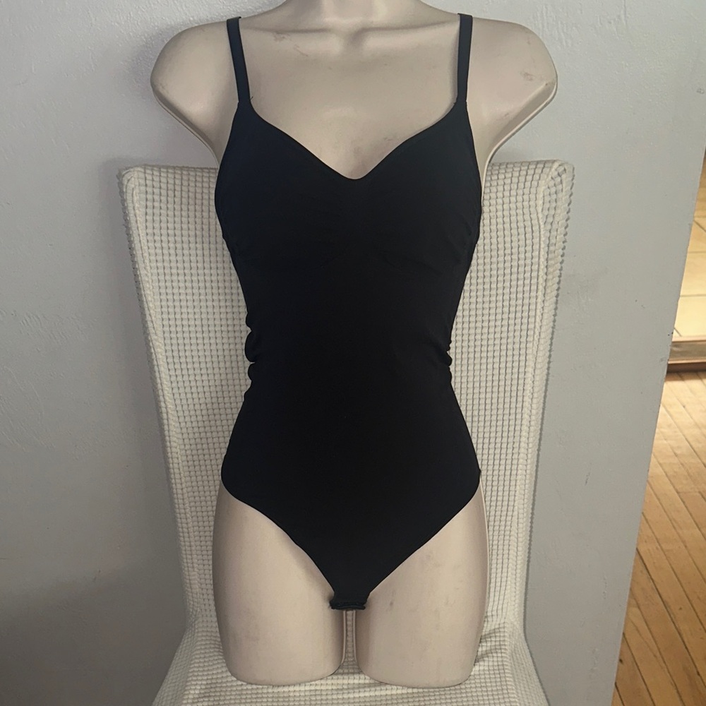 Elegant Black Shapewear Bodysuit
